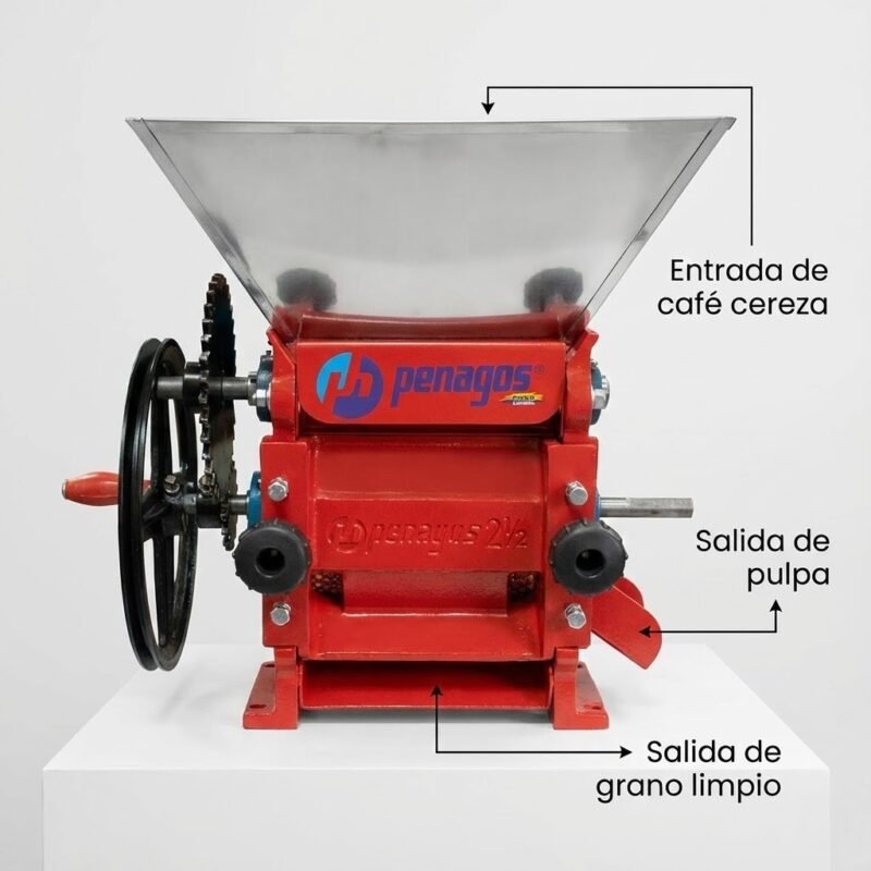 Diseño sin título (32) Despulpadora Horizontal Para Cafè DH-2 ½ Penagos