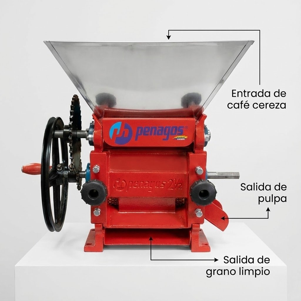 Despulpadora Horizontal Para Cafè DH-2 ½ Penagos