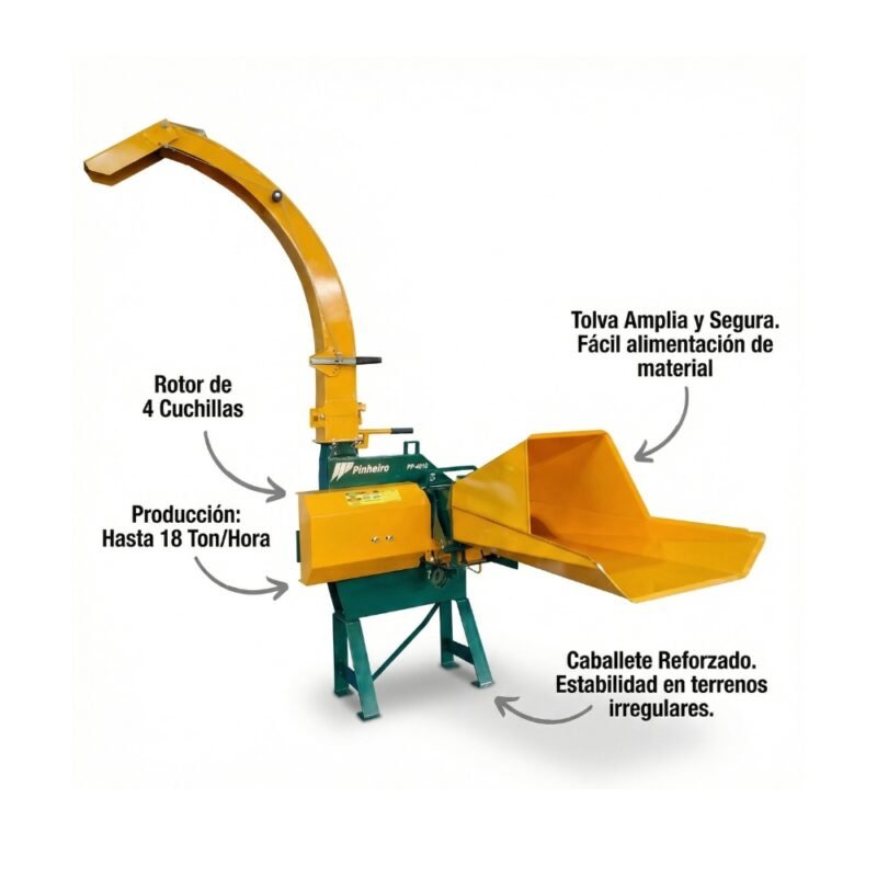 Picadora PP-4610 Pinheiro - 6 a 18 t/h