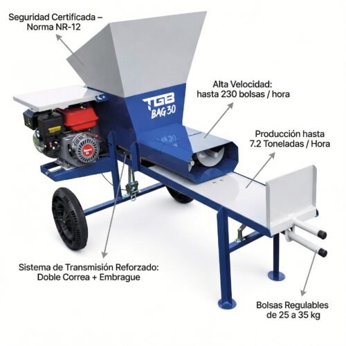 Ensiladora de Forrajes TGB BAD 30 - 7.2t/h