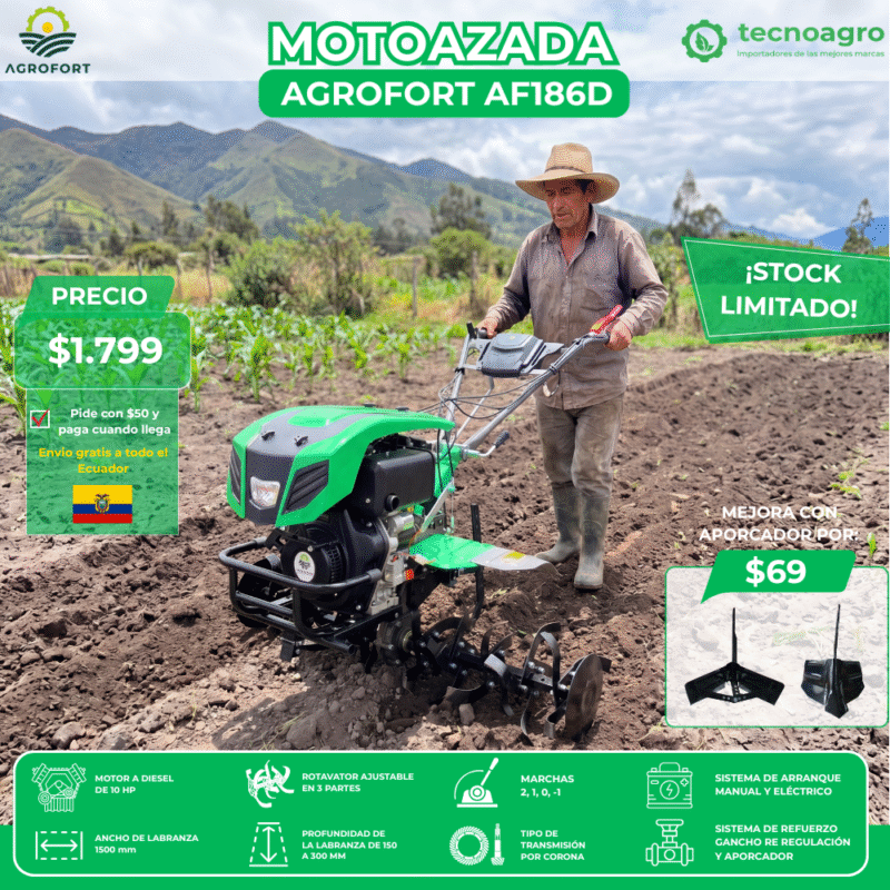 MOTOAZADA AGROFORT AF186D