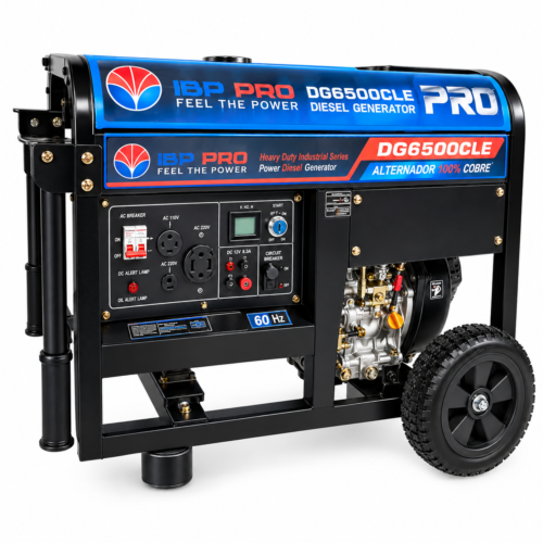 GENERADOR A DIÉSEL IBP PRO DG6500CLE - 6500W